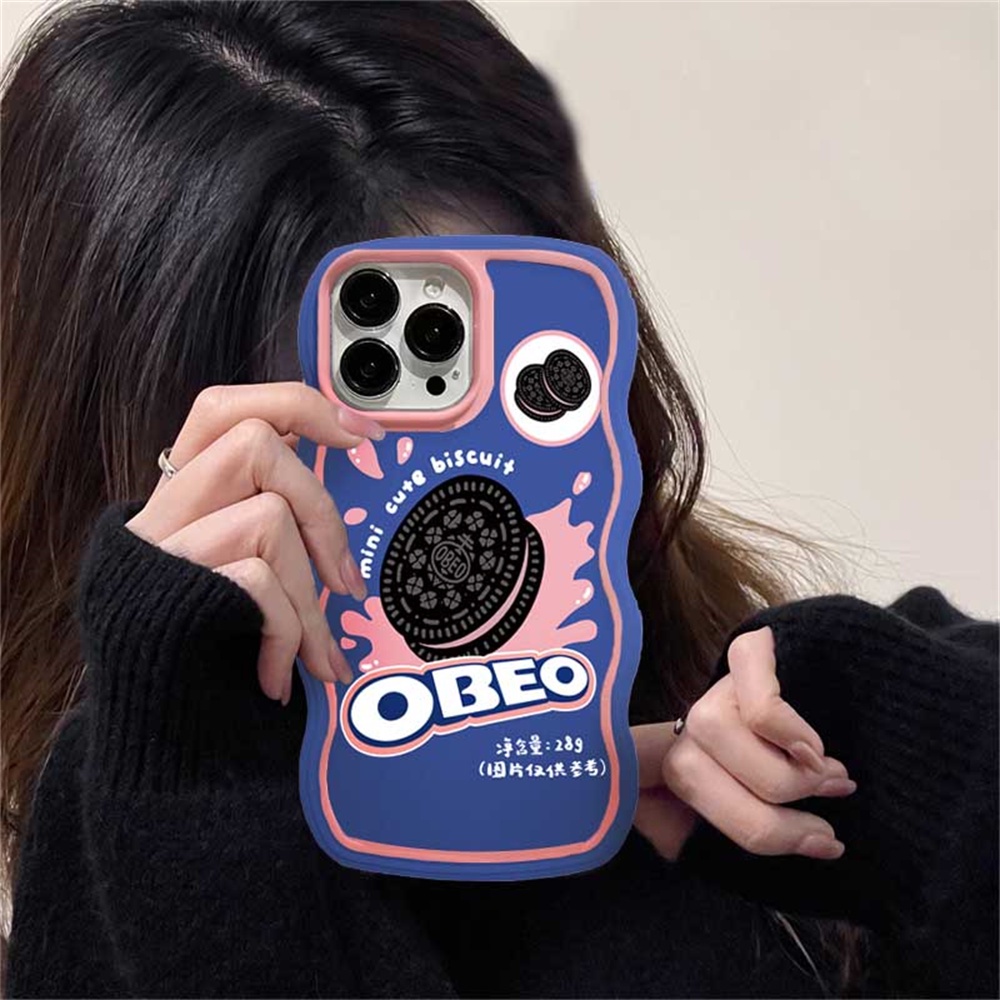 Soft Case Bahan TPU Desain Cookies Untuk VIVO Y16 Y35 Y22 Y15s Y15A Y21 Y33s Y20 Y21A Y12 Y12s Y15 V21e Y91C Y30 Y11 Y12i Y50