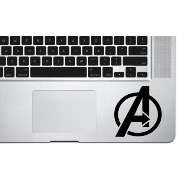 Grosir Decal Sticker Macbook Apple Macbook Avanger Marvel Logo Stiker Laptop Termurah