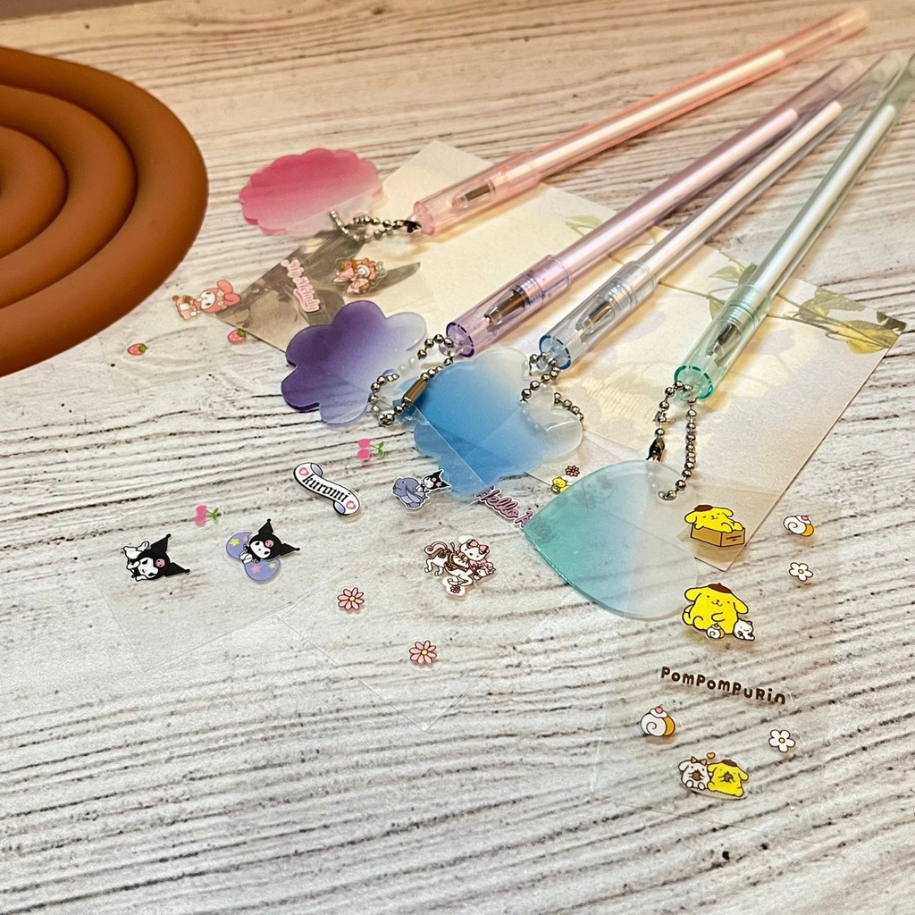 

PULPEN MODEL GANTUNGAN SANRIO STIKER AKRILIK SUPER UNIK DAN LUCU MURAH