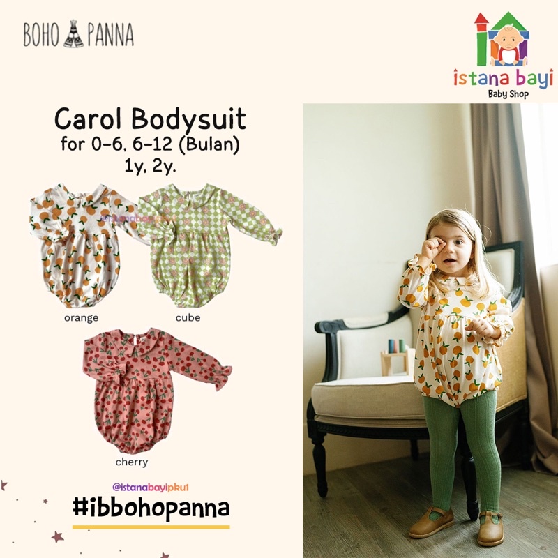 BOHOPANNA - CARROL BODYSUIT - JUMPER BAYI