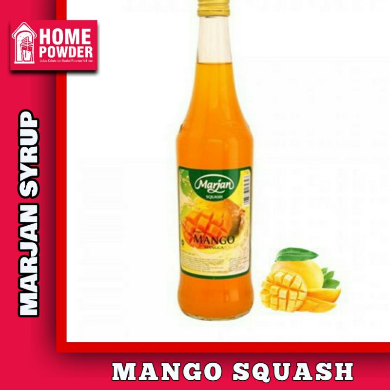 

Promo Murah Lebay Syrup Sirup Marjan Squash Rasa Mangga Mango 450Ml