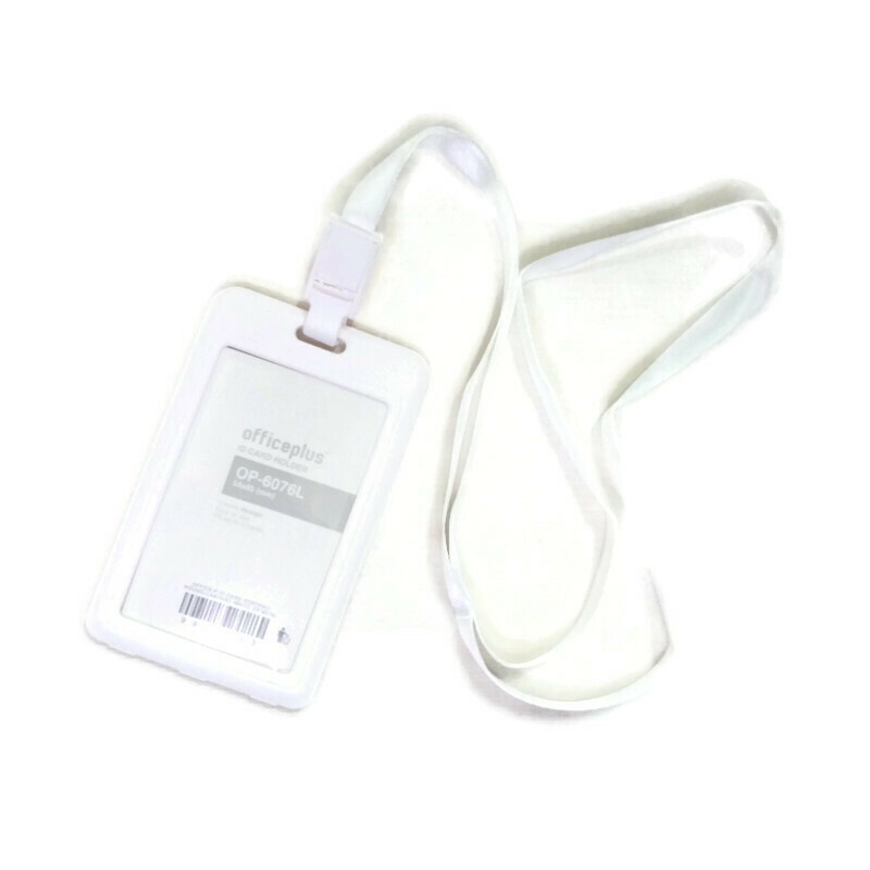 

Gramedia Surabaya - Office-Plus Id Card Portrait Round+Lanyard White 6076