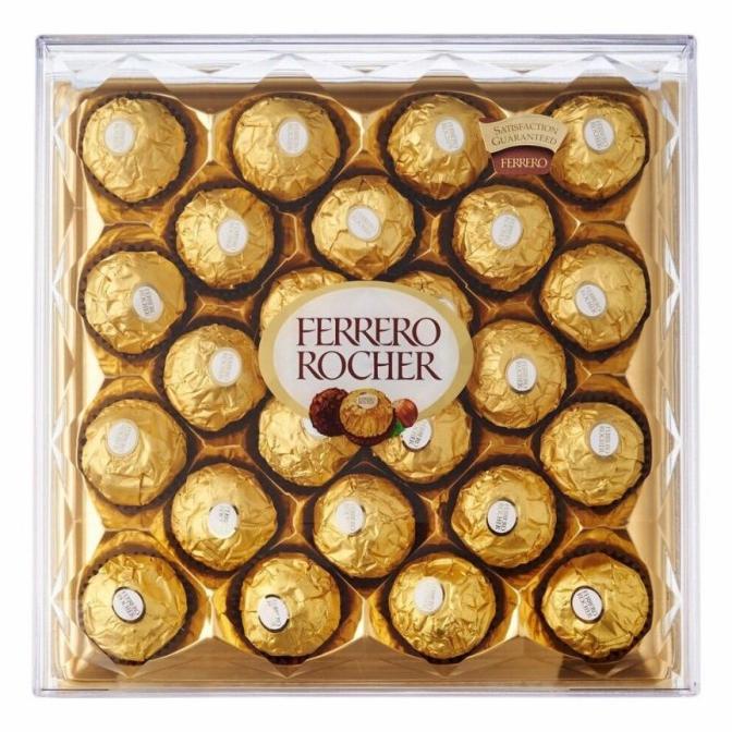 

COKLAT FERRERO ROCHER ISI 24PCS COKELAT FERERO T24 300GR