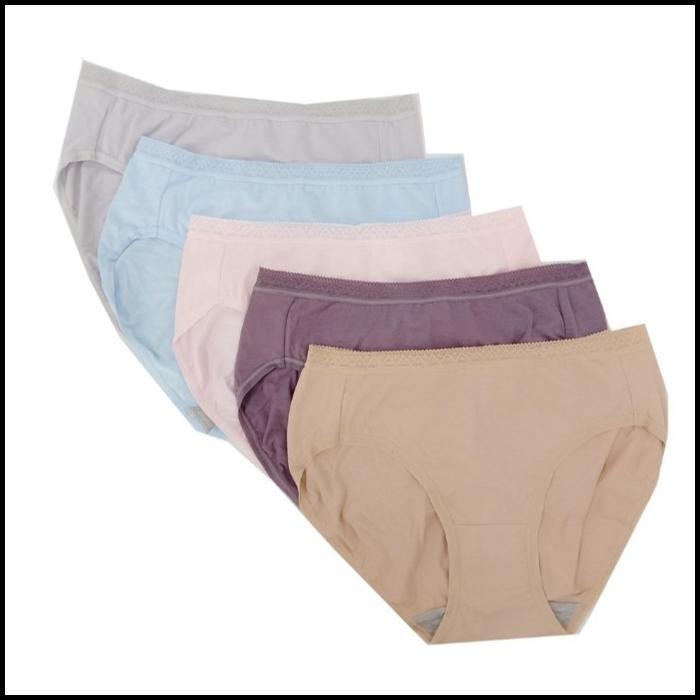 Promo Panty Pack (Celana Dalam) Sorella Cotton V-Back Midi Panty S25-73059Mi
