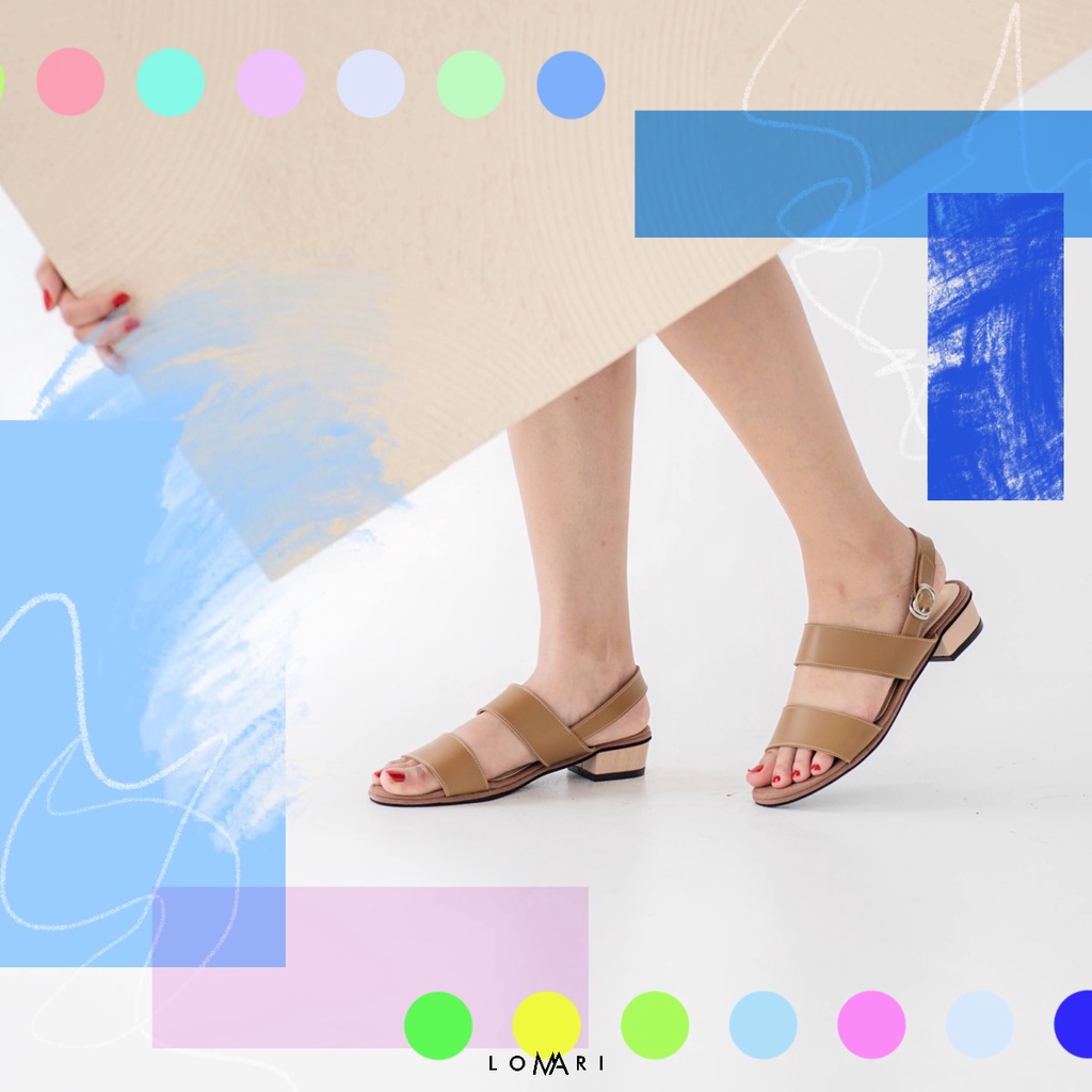 AMBER SERIES LOMARI - Sandal Heels Wanita