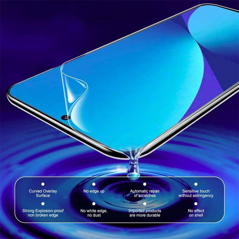 3pcs Film Pelindung Layar Hydrogel Untuk Xiaomi Redmi Note 7 8 8A 9 9A 9C 9i 6 8T 9s 10 10s 11 11s Pro Max 5G