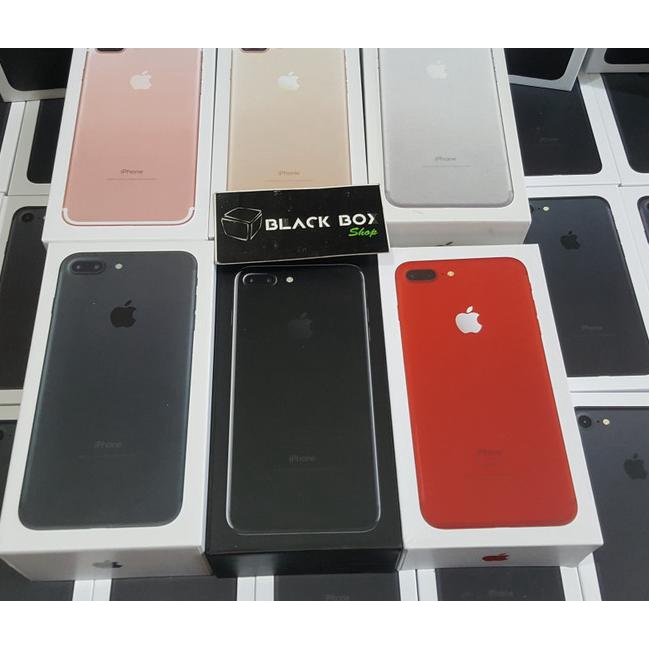 Dus Book / Kotak Handphone 7 & 7+ plus Fullset Ori 99% - Jet Black