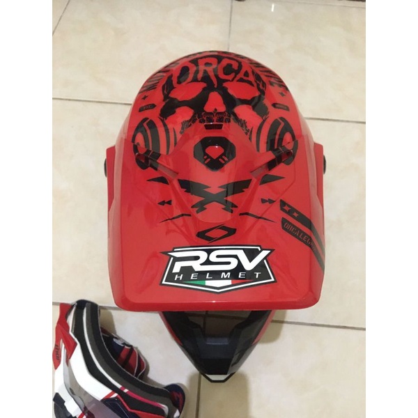 helm rsv orca original istimewa second lecwt pemakaian