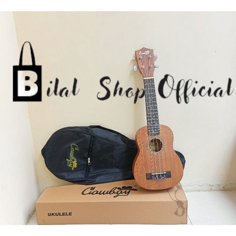 UKULELE COWBOY ORI SOPRANO 21INC / BONUS TAS DAN PICK ORIGINAL COWBOY