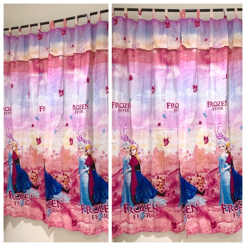 [ PINTU DAN JENDELA ] GORDEN TALI + PONI KARAKTER FROZEN PINK