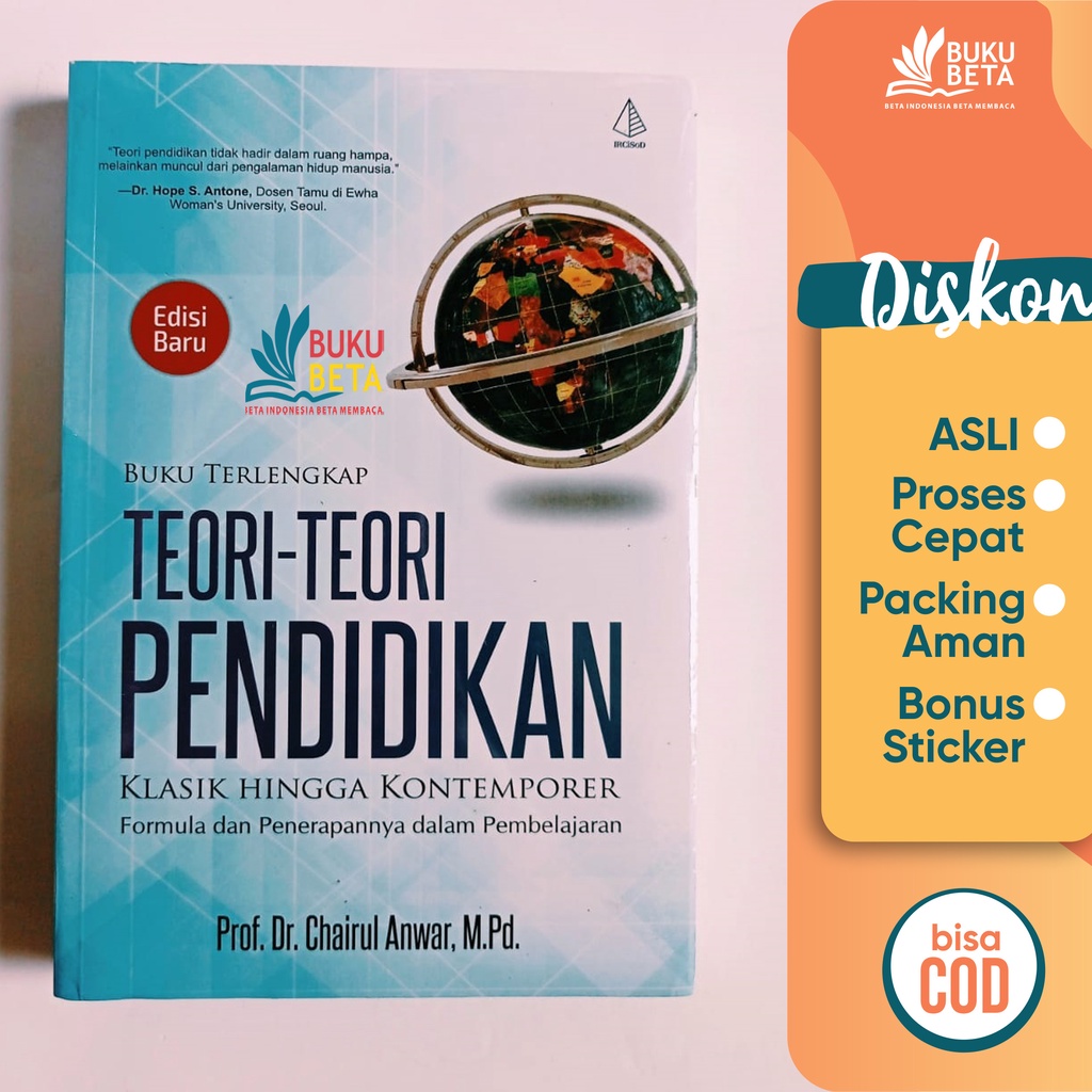 Jual Buku Terlengkap Teori-Teori Pendidikan Klasik Hingga Kontemporer ...