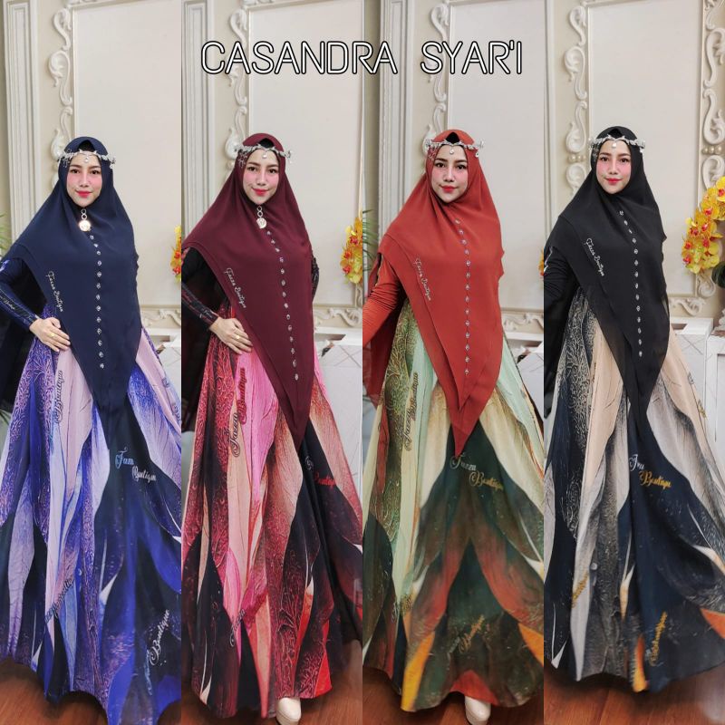 CASANDRA SYAR'I by FAZZA BOUTIQUE