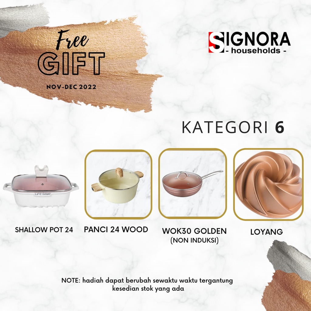 OVEN SIGNORA GALAXY NEW 75 Liter + Hadiah Kategori 6 + Buku Resep