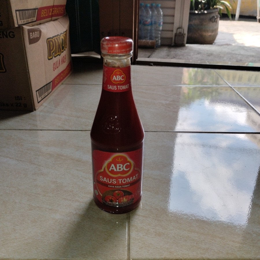 

ABC Saus Tomat botol kaca - 335 ml