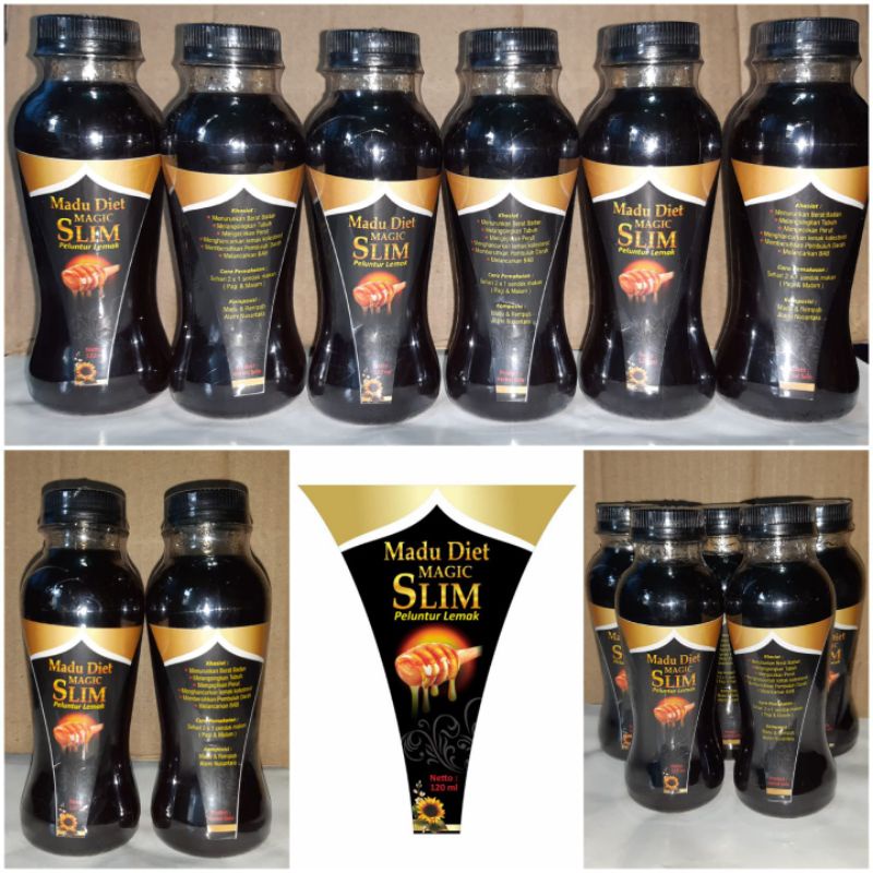 Madu Diet Herbal Magic Slim (120ml)