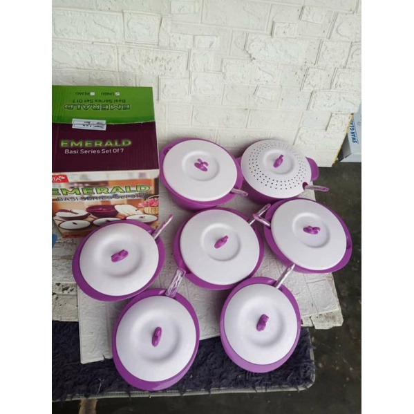 AVISTA EMERALD SET OF 7 UNGU