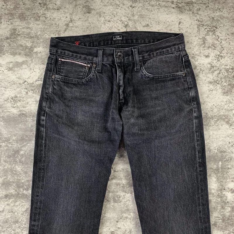 AUTHENTIC WEAR WASHED SALVEDGE JEANS