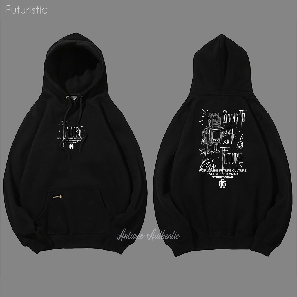 SWEATER HOODIE DISTRO PRIA ANTARES ORIGINAL THE FUTURE