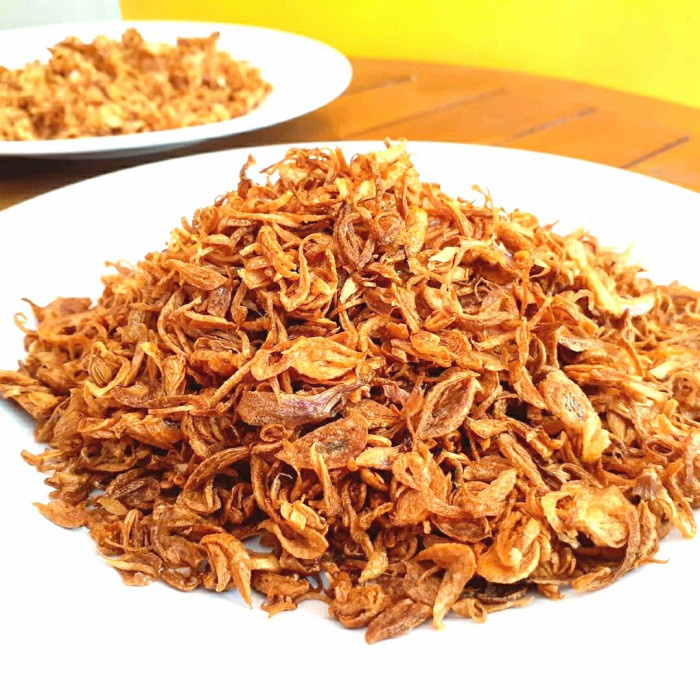 

Bawang goreng siap saji 1.KG