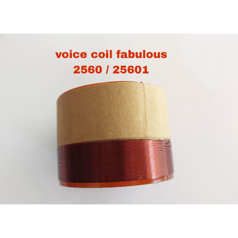 Spul. Spol Voice Coil 10 in Fabulous 2560 kotak