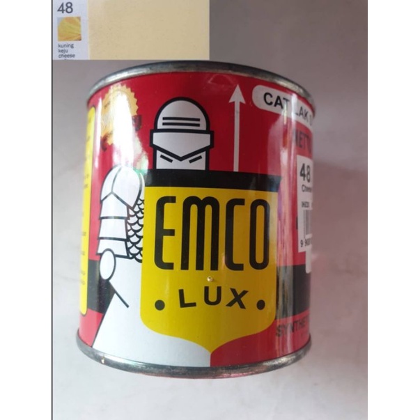Cat kayu dan besi emco warna kuning keju no48 200 ml