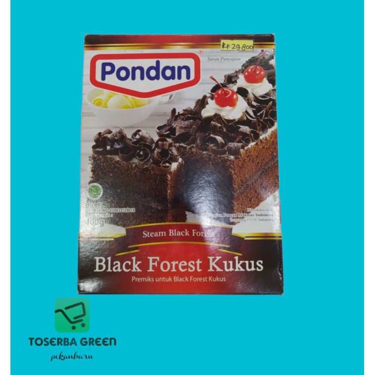 

Pondan Tepung Premix Steam Blackforest