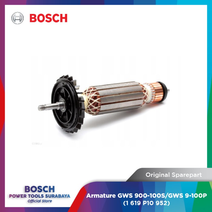 Original Anker Bosch Armature GWS 900-100S/GWS 9-100P