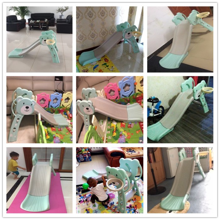 Mainan Perosotan Prosotan Playground Kid Slide Anak Balita Molion - M PANDA PINK