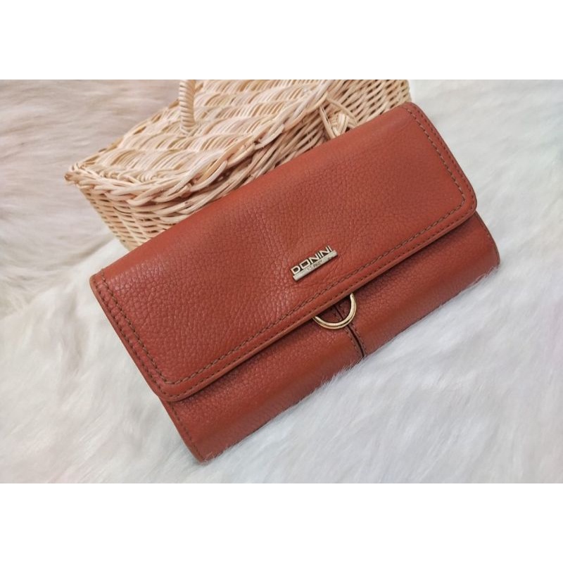 Dompet Donini Kulit Coklat Original