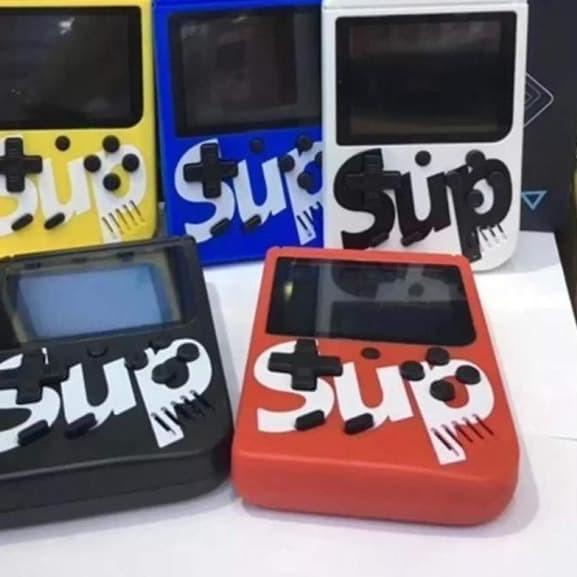 GameBoy Retro Mini SUP 400 in 1 game box portable mainan anak - Putih