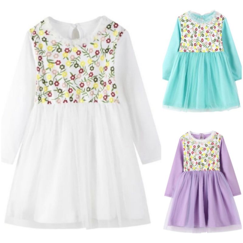 Dress Anak Perempuan Import Gold Treasure