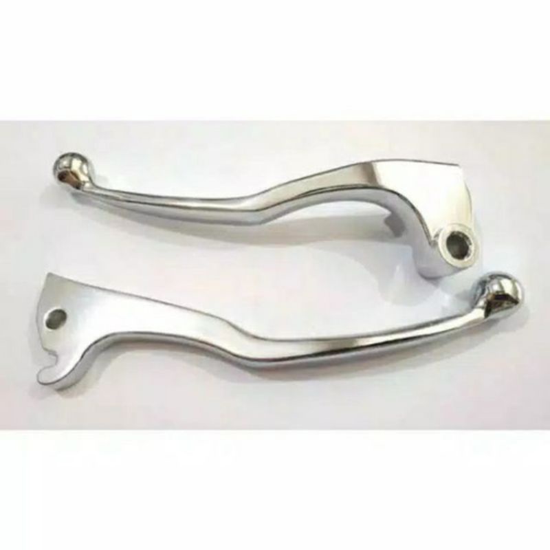 HANDLE CNC MODEL STANDAR CHROME HANDEL REM STANDART BEAT, VARIO 150, TIGER, MEGAPRO, SATRIA FU, VIXION LAMA, VIXION NEW