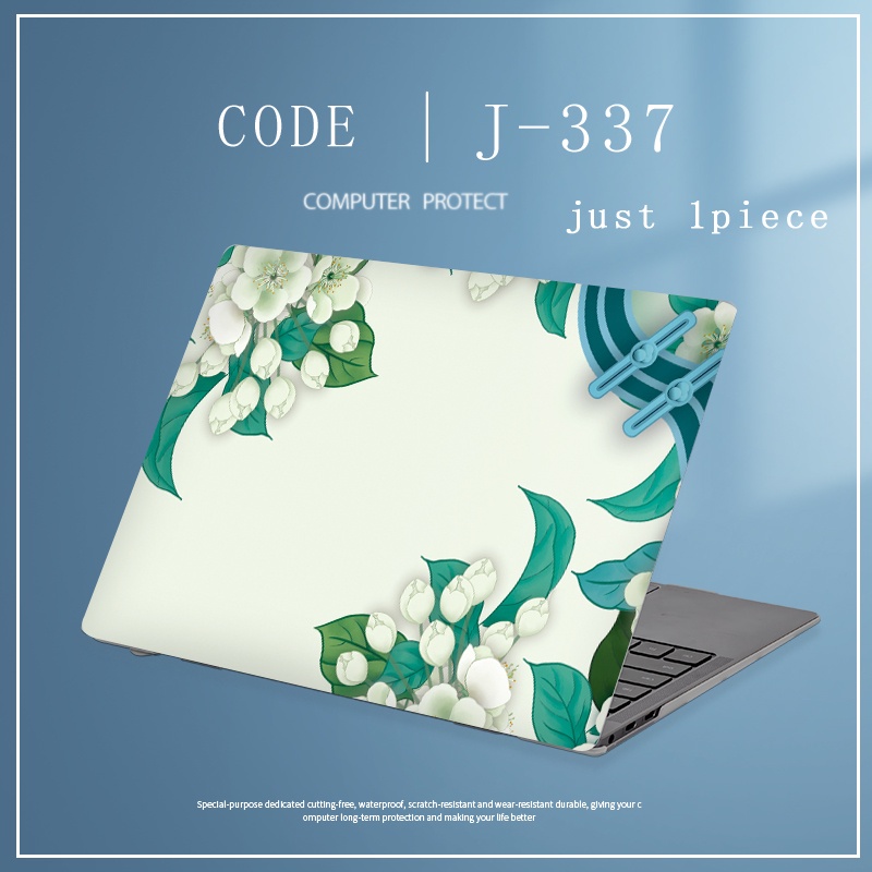 1pc Universal Bebas Potong COD Laptop Decals Colorful Komputer Decor Sticker Skin Film Untuk HP AERO ZBook Firefly EliteBook Full Cover Sticker