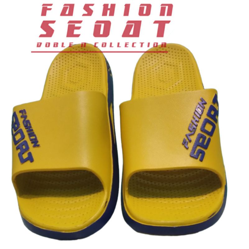 SENDAL VIRAL  SLIP ON FULL KARET FASHION SEOAT TERBARU/SANDAL SLOP  KOKOP FULL KARET SULTAN/ SENDAL KARET PRIA BERKWALITAS