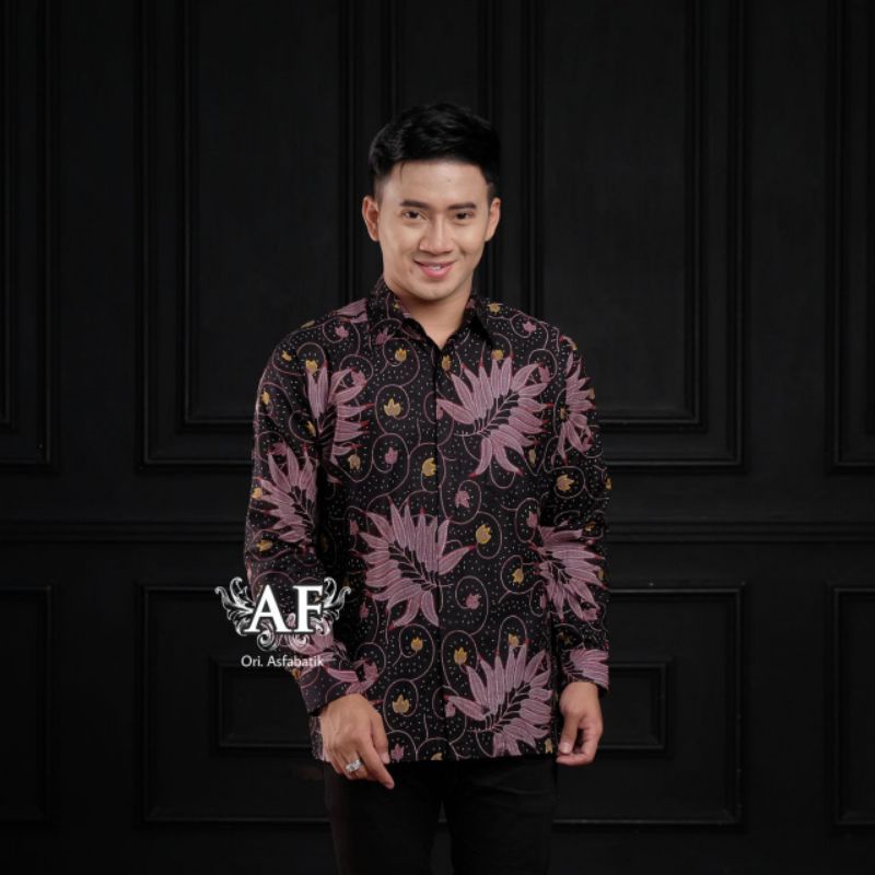 TERBARU Couple sweet || couple batik ayah dan anak cowok BATIK lilac Batik Ungu