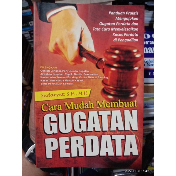 CARA MUDAH MEMBUAT GUGATAN PERDATA