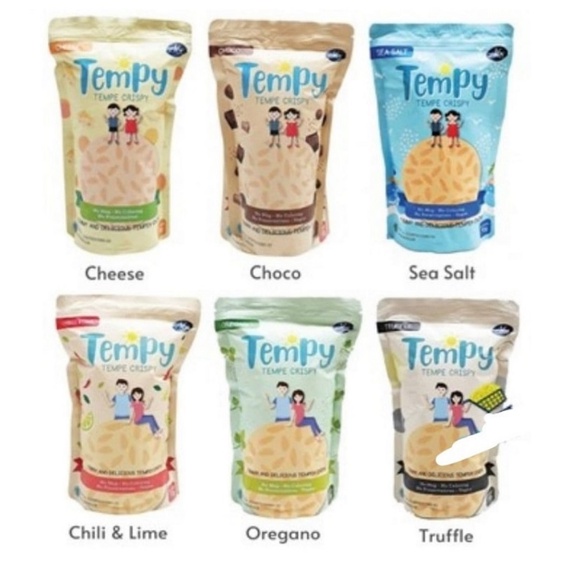 Tempy (Tempe Crispy) NO MSG / snack anak sehat / keripik tempe