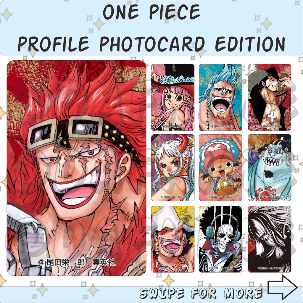 ONE PIECE PROFILE EDITION PHOTOCARD ANIME