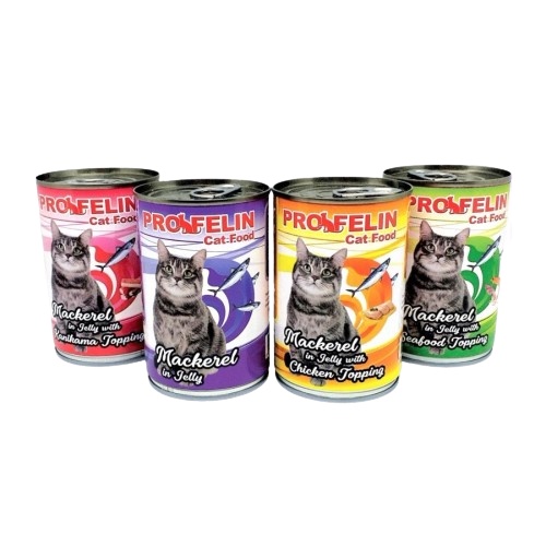 Makanan Kucing Basah PROFELIN Kaleng 400 Gram / Wet Cat Food Murah