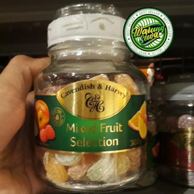 

Sale permen cavendish & harvey mixed fruit colection germany 300 gram jar /PERMEN LUNAK/PERMEN VIRAL/PERMEN MILO/PERMEN YUPI/PERMEN JADUL/PERMEN KARET