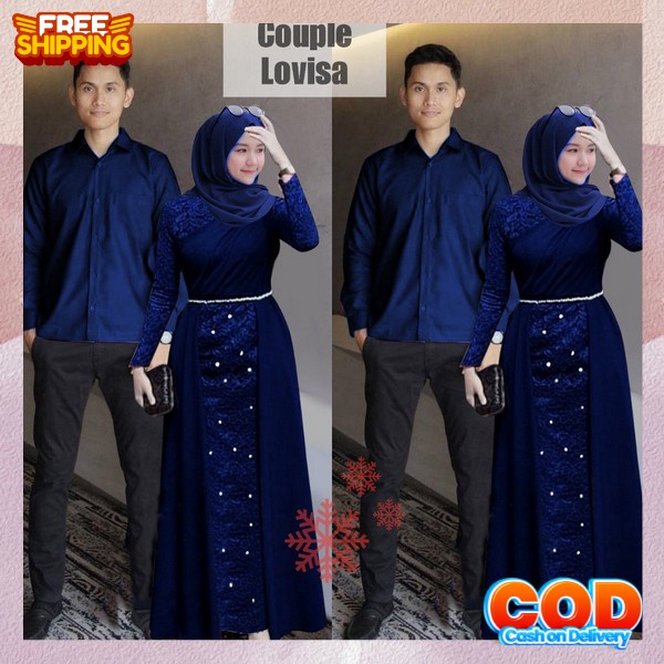 Gamis Pasangan Kondangan Bsju Kupel Import 2023 Bj Pasangan Trendy Kopele Setlan Lamaran Buju Kopela