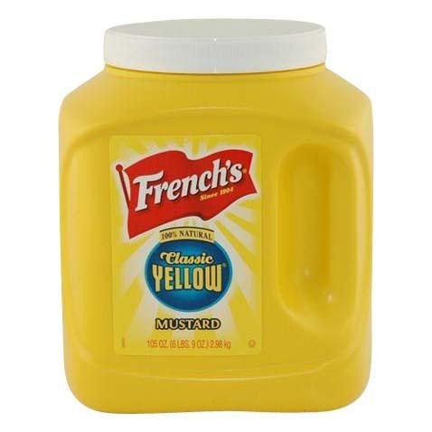 

French's Classic Yellow Mustard / Yellow Mustard Classic 2.98Kg