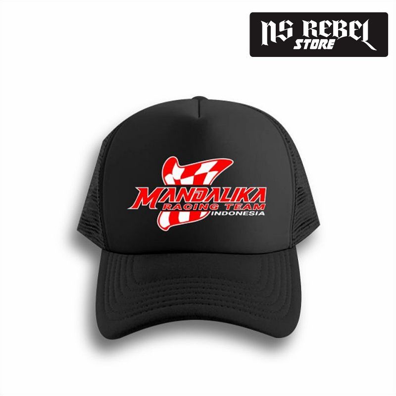 Topi Jaring Trucker Racing Sirkuit Mandalika Racing Team - Ns Rebel