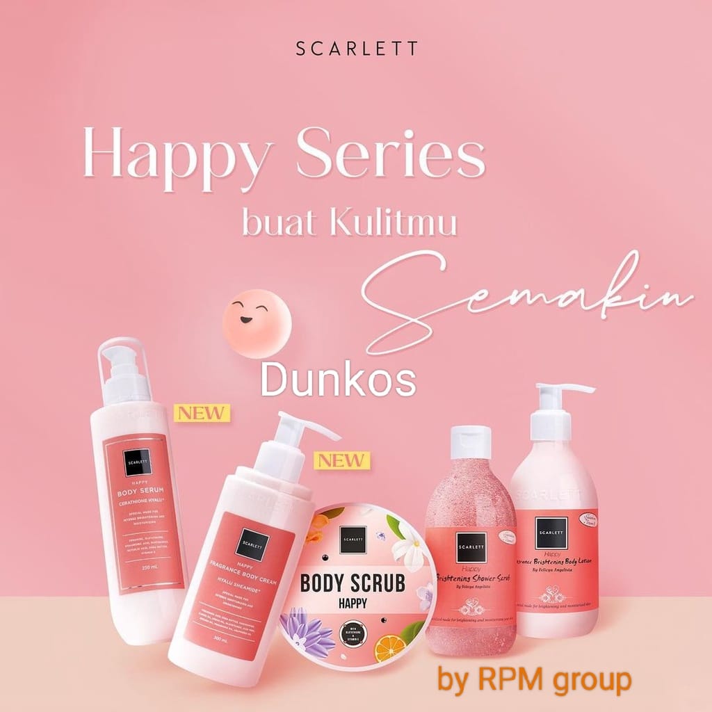 SCARLETT Whitening ORIGINAL- BERHADIAH - PUFF