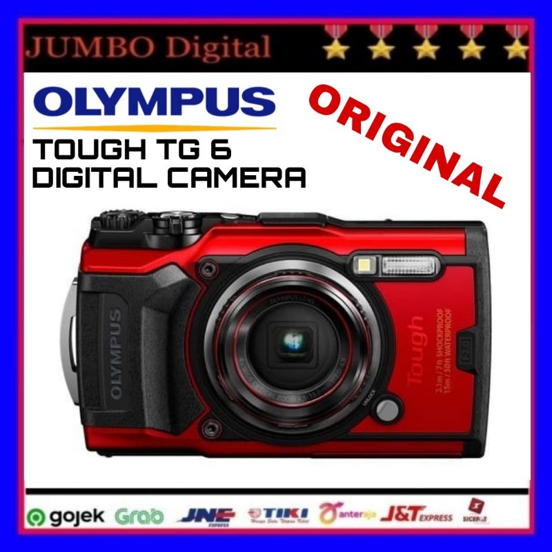 Olympus Tough TG-6 Digital Pocket Camera Underwater Waterproof - TG6
