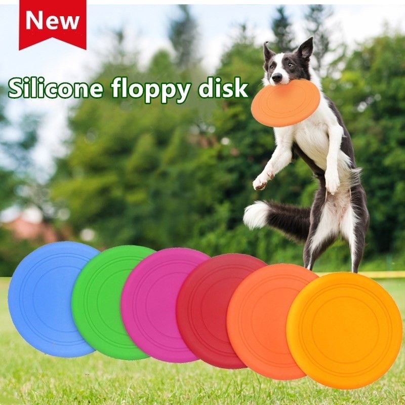 BOOMERANG - Mainan Kucing Anjing Frisbee Lempar Tangkap