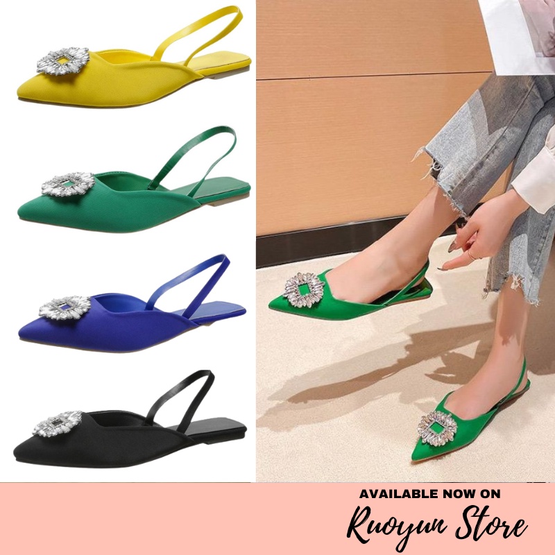 RYX - CL Diamond Sepatu Slip-On Wanita Fashion Casual / Jalan Jalan - Ori Import