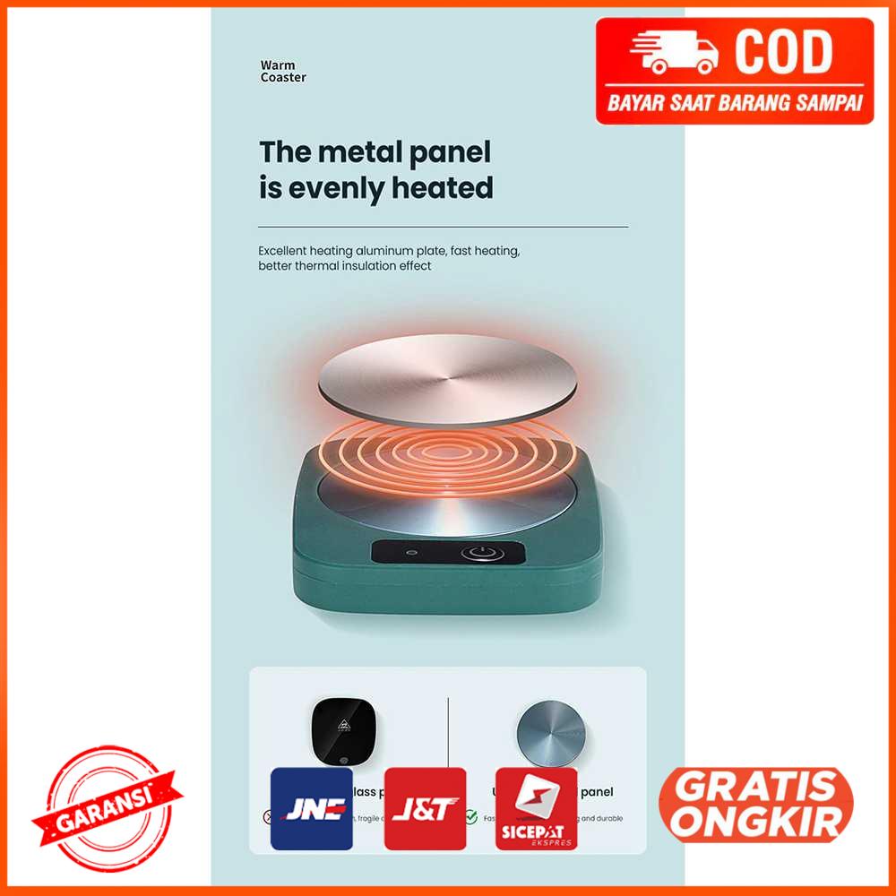 Tatakan Pemanas Gelas Coffee Cup Warmer Heating Pad Coaster WJNB03