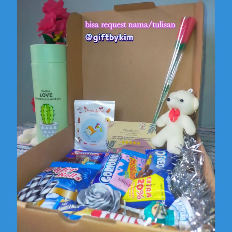 

blue hampers/hampers/kado/hadiah/gift/kado pacar/ulang tahun/souvenir