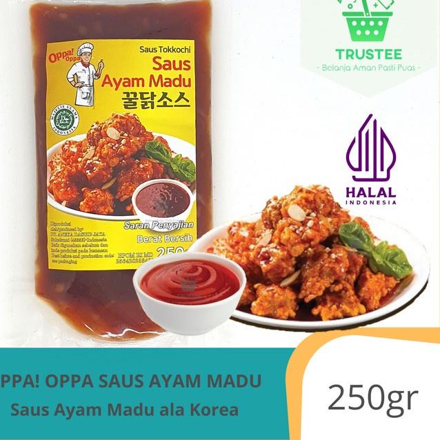 

✍ Oppa! Oppa Saus Ayam Madu Korea / Honey Chicken Sauce Oppa Halal 250gr ㊪